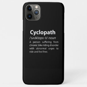 Cyclopath Funny Dictionary Definition Case-Mate iPhone Case