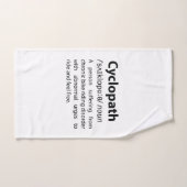 Cyclopath Funny Dictionary Definition Handdoek (Handdoek)