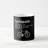 Cyclopath Funny Gift for Cyclists and Bikers Koffiemok (Center)