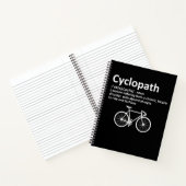 Cyclopath Funny Gift for Cyclists and Bikers Notitieboek (Binnen)