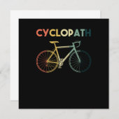 Cyclopath Wielrenner Fiets Mountainbike Cadeau Kaart (Voorkant / Achterkant)