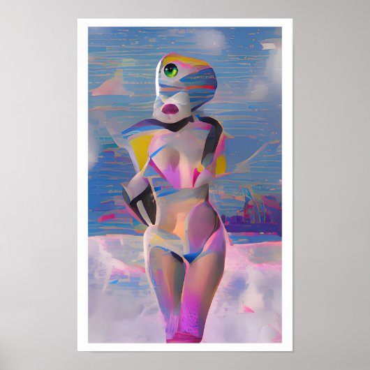Cyclopen van de winter poster (Voorkant)