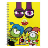 Cyclopes-personages Notitieboek (Voorkant)