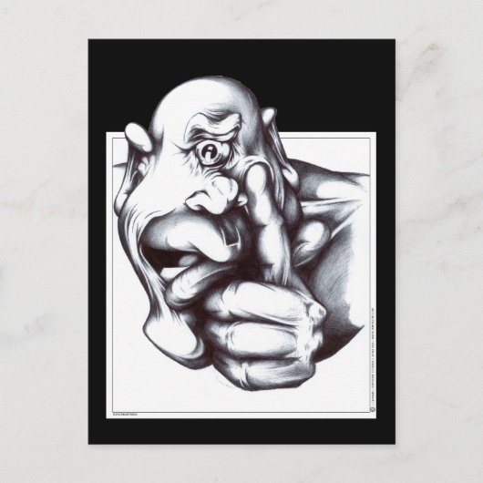 Cyclops Briefkaart (Voorkant)