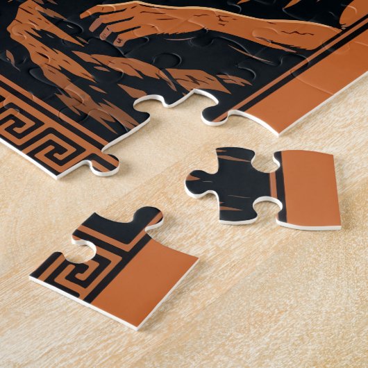 Cyclops Cave Duel Legpuzzel (Zijkant)