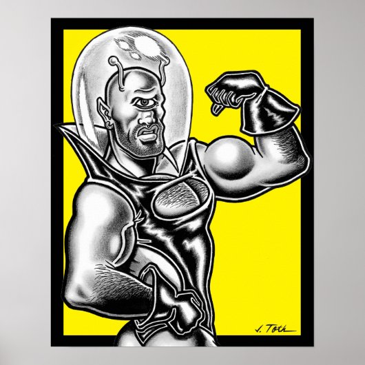 Cyclops/Closeup Poster (Voorkant)