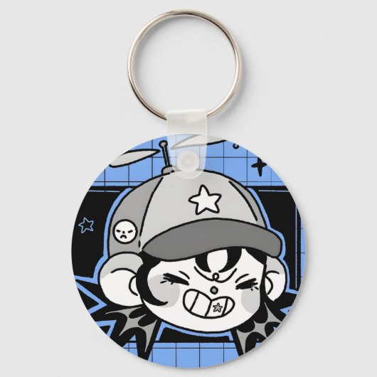 Cyclops Kid Sleutelhanger (Achterkant)