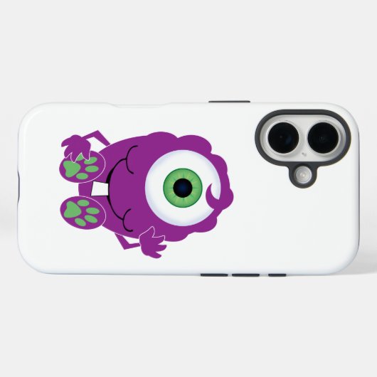 Cyclops Monster Case-Mate iPhone Case (Achterkant (horizontaal))