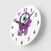 Cyclops Monster Ronde Klok (Hoek)