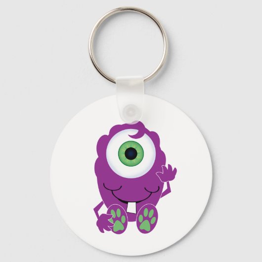 Cyclops Monster Sleutelhanger (Voorkant)