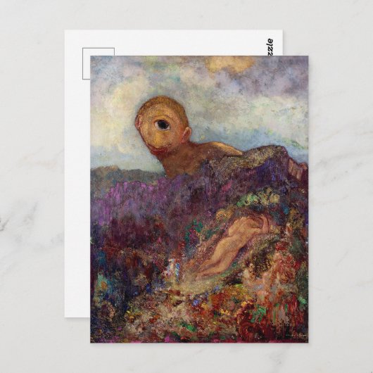 Cyclops | Odilon Redon | Briefkaart (Voorkant / Achterkant)