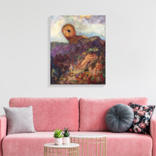Cyclops   Odilon Redon   Canvas Afdruk