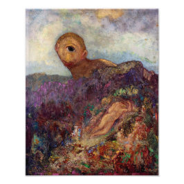 Cyclops | Odilon Redon | Foto Afdruk