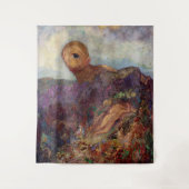 Cyclops | Odilon Redon | Wandkleed (Voorkant)