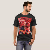 Cyclops – Red Optic Blast Hero Style T-shirt (Voorkant volledig)