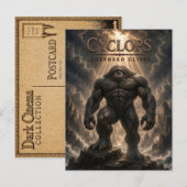 Cyclops Shepherd Cliffs Dark Cinema Briefkaart (Voorkant / Achterkant)