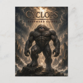 Cyclops Shepherd Cliffs Dark Cinema Briefkaart