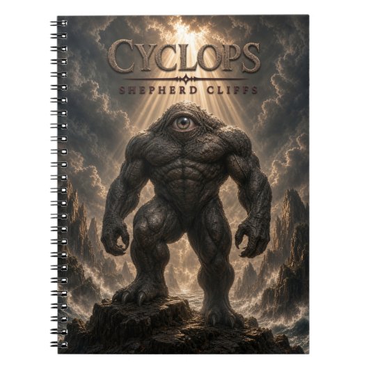 Cyclops Shepherd Cliffs Dark Cinema Notitieboek (Voorkant)