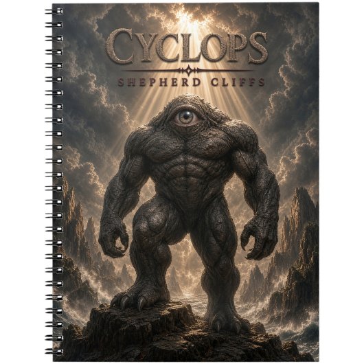 Cyclops Shepherd Cliffs Dark Cinema Notitieboek
