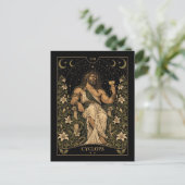 Cyclops, Starlit Tarot Kunst Briefkaart (Staand voorkant)
