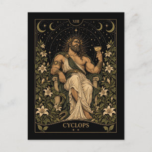Cyclops, Starlit Tarot Kunst Briefkaart