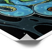 'Cycloptopus'-kunstafdrukken - (pop surrealistisch Poster (Hoek)