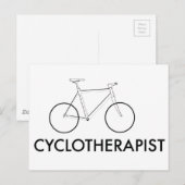 Cyclotherapeut Briefkaart (Voorkant / Achterkant)