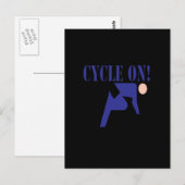 Cyclus aan briefkaart (Voorkant / Achterkant)