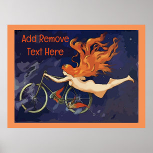  Cyclus Angel Tekst toevoegen Poster