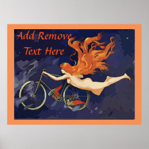  Cyclus Angel Tekst toevoegen Poster