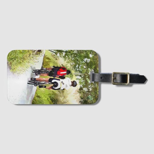 CYCLUS BAGAGELABEL (Voorkant (horizontaal))