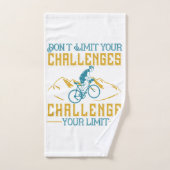 Cyclus - Beperk uw uitdagingen niet Handdoek (Handdoek)