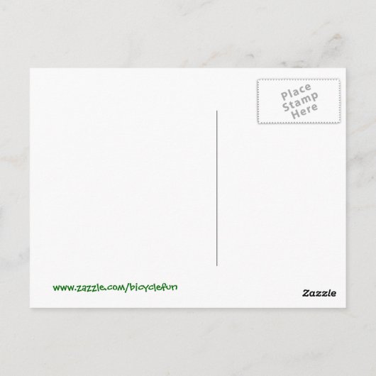 Cyclus:  Geen olievlek nodig voor overhemden en Mo Briefkaart (Achterkant)