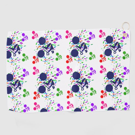 CYCLUS GOLFHANDDOEK (Horizontaal)