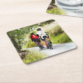 CYCLUS KARTONNEN ONDERZETTERS (Schuin)