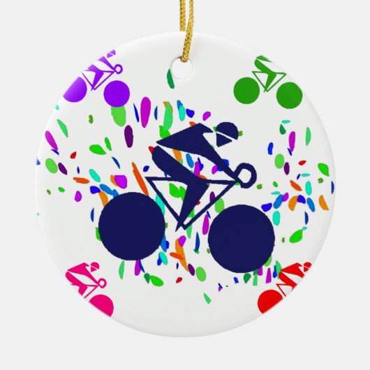 CYCLUS KERAMISCH ORNAMENT (Voorkant)