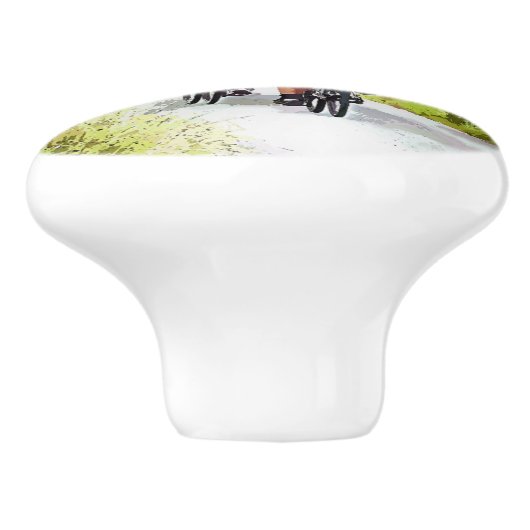 CYCLUS KERAMISCHE KNOP (Zijkant)