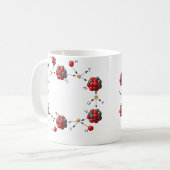 Cyclus koolzuurstofstikstof (cno) koffiemok (Voorkant links)