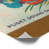 Cyclus Merk Salmon Label Poster (Hoek)