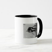 Cyclus met grote voorwielfoto mok (Voorkant rechts)