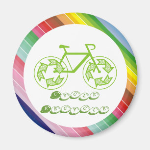 Cyclus Recyclen Magneet