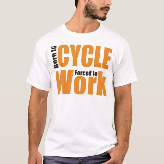 cyclus t-shirt (Voorkant)