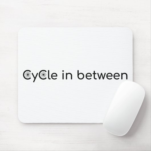 Cyclus tussen muismat (Met muis)