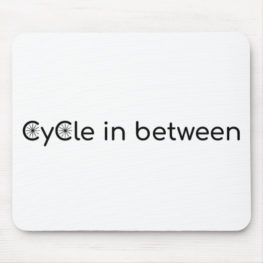 Cyclus tussen muismat (Voorkant)