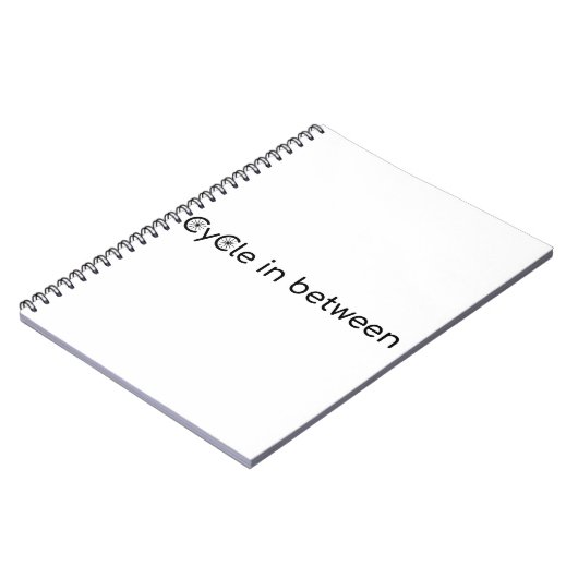 Cyclus tussen notitieboek (Linkerzijde)