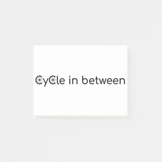 Cyclus tussen post-it® notes (Voorkant)