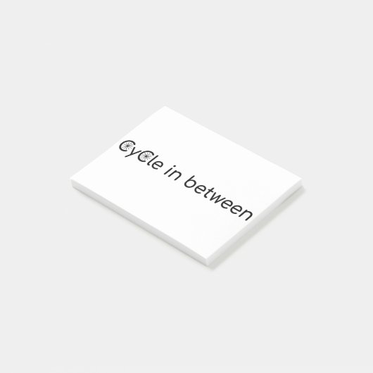 Cyclus tussen post-it® notes (Schuin)