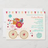 Cyclus van Liefde Bruids Douche Uitnodiging (Voorkant)