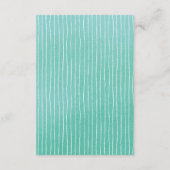 Cyclus voor twee stellen Bridal Shower-uitnodiging Informatiekaartje (Achterkant)