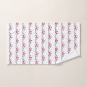 Cyclus voor zuivere roze fietsen bad handdoek (Handdoek)